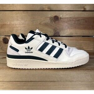 NEW Mens Size 11.5 adidas Forum CL Low “White Aurora Ivy” Lifestyle Shoes JQ0207